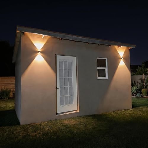 Outdoor Wall Lights 8W, 3000K 705 LM Modern Porch Light, Up Down Lights - Image 2