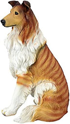 Design Toscano QL6925 Long-Haired Collie Dog Statue,full color - Image 6