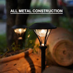 GOODSMANN Low Voltage Path Lights Landscape Lighting 1 Watt LED 60 Lumens Flood Lights with Metal Stake for Garden Yard Patio Area Outdoor Lighting (4 Pack) 9920-2104-04 - Image 3
