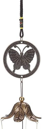 Wind Chime Aeolian bells Outdoor Living Wind Chimes Garden Tubes Bells Copper 3 Bells Living Yard Door Window Hanging Wind Chimes Home Decor Wind Chimes for Outside Memorial Wind Chimes ( Color : 01 ) - Image 6