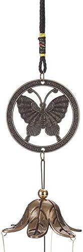 Wind Chime Aeolian bells Outdoor Living Wind Chimes Garden Tubes Bells Copper 3 Bells Living Yard Door Window Hanging Wind Chimes Home Decor Wind Chimes for Outside Memorial Wind Chimes ( Color : 01 ) - Image 6