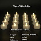 Nancia Tea Lights Battery Opearated LED Flameless Candles 200Pack WarmWhite - Image 3