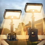 Clip On Solar Motion Lights Outdoor,360°Rotatable Fence Lights(2Pack,3000K) by SunlightEncounter