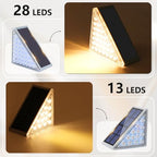 VOLISUN Solar Step Lights for Outside 12 Pack, Solar Stair Lights Outdoor - Image 5