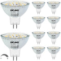 DiCUNO MR16 LED Bulb Dimmable, 50W Eq., Natural White 4000K, 670LM, 10-Pack by DiCUNO