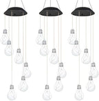 2025 New Colorful Led Solar-Powered Light Bulb Wind Chimes, Mobile Hanging Wind Chime, Outdoor Waterproof Decorative Solar Powered Lights, for Porch Deck Garden Patio Balcony Decor (2 PCS) - Image 6