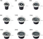 LED Ground Buried Light IP66 Waterproof AC85-265V Outdoor Spotlight - Image 6