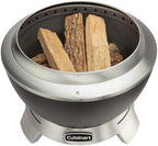 Cuisinart 19.5” Cleanburn Smokeless Fire Pit with Removable Base for Ash, Portable Wood Burning Outdoor Fireplace, Stainless Steel Smoke Free Outdoor Heater, Enhanced Airflow and Easy Cleanup - Image 6