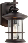 MICSIU 100W Max Vintage Farmhouse Oil Rubbed Bronze Outdoor Wall Light by MICSIU