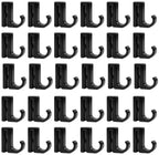 String Light Hooks Compatible with Mirador, No-Drill Black 30Pk for Pergola - Image 2