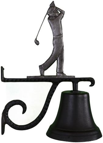 Montague Metal Products Cast Aluminum Dinner Bell (Golf Swinger) by MontagueMetalProducts