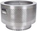 20Inch Large Firepit - Fire Pits for Outside with Portable Carrying Storage, Outdoor Fireplace for Camping Picnic Backyard Beach,Stainless, L by STBoo