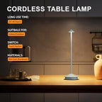 Cordless LED Table Lamps,Portable Battery Desk Lamp,2 Pack,Blue - Image 5