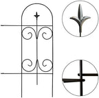 Thealyn 20ft x 32" Metal Decorative Halloween Fence(14-Panel Set) - Image 7