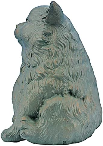 Design Toscano Sitting Phat Cat Animal Statue, 8 Inch, Resin, Faux Bronze Finish - Image 6