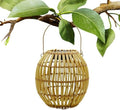 Solar Lantern Hangable Weatherproof Rattan Light by Unknown