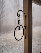 Hand Forged Iron Dinner Bell, Decorative Dinner Gong, Wall Mounted Dinner Chime Outdoor/Indoor Decorative Accent Hanging Bells (Circular Design) - Image 2
