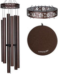 Extra Large Wind Chimes for Outside Deep Tone - 58'' Outdoor Clearance, Deep Tone Wind Chimes, Memorial Wind Chime, Sympathy Gift, Patio Yard, Home Décor, Bronze (58" Bronze) by Vanquer