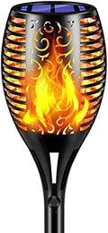 TomCare Solar Lights 99 LED Flickering Flame Torches 43" Waterproof Outdoor Lighting Solar Powered Pathway Lights Landscape Decoration Lighting for Garden Patio Yard by TomCare