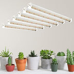 GYTF T5 LED Grow Lights, 306-Bulbs 5000K White Full Spectrum Plant Growing Lamp Bars for Indoor Plants Seedling Hydroponics, Daisy-Chain Design (6 x 10W, 300W Equivalent) by GYTF
