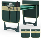 Garden Kneeler and Seat Foldable Gardening Stool Foldable Gardening Bench by RhinoValley