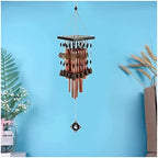 Wind Chimes Outdoor Indoor Metal Tube Wind Chime with Copper Bell Large Windchimes for Patio Garden Terrace terraces (Color : Bronze) (Red Copper) - Image 5