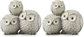 Roman Garden Items Owls Garden Statue, one Size, Light Gray (Pack of 2) by Roman