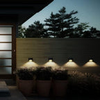 Solar Fence Lights，Deck｜Step ｜Stair Lights，Warm White/Daylight/Cool White Options for Yard Garden Sidewalk Pathway, Waterproof（6-Pack） - Image 4