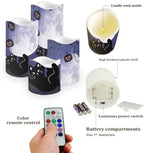 Black Cat Electric Flameless Candles with Remote Control - Image 3