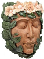 Arcadia Garden Products Large Whimsical Tree Face Planter, 8"x10.5", Outdoor Tree Hugger, Woman Spirit Sculpture for Garden Art Decor, Birdfeeder, Hangs on Trees, Fences or Walls, Willow - Image 6