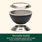 Cuisinart Outdoor Fire Pit, Cleanburn Smokeless System, Wood Burning, 24" - Image 5