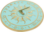 Solstice NESW Summer Vibes Sun Clock Sundial Blue Verdigris Finish 10" Dia Vintage Sun Dial Garden or Lawn Clock Compass Round Patio Outdoor Compass Sundials for Yards - Image 6
