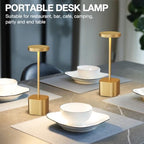 Cordless Rechargeable Table Lamp, 4000mAh Battery Operated, Light Gold, 2 - Image 5