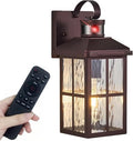 Porch Lights Outdoor with Remote, Motion Sensor Exterior Lighting Fixtures by YJXGDIL