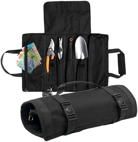 OGRE Roll-Up Garden Tool Bag Only, Heavy-Duty Organizer with 6 Pockets by OgreOutdoorandGardenSupply