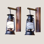 Industrial Style Retro Lantern Lamp Wall Lamp Metal Kerosene Lamp Wall Light,for Lighting - Image 3