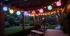 Christmas Led Lights with Remote Battery Operated Color Changing Led Tea Light with Mini Hanging, for Christmas Tree vase Decor(10 Lights+2 remotes) - Image 7