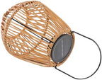 Rattan Solar Lantern Outdoor Hanging LED Solar Lights Waterproof Garden Patio Yard Decorative Lamp for Porch and Courtyard by MUCKLILY