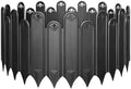 Garden Edging - 20pcs Plastic Garden Fence,Single Size:10 * 8inch by RUCOINGARDENHOME
