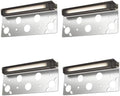 7 Inch LED Retaining Wall Lights, 2700K-5000K Selectable, 12-24V 5W 200LM Low Voltage Paver Lights, IP65 Waterproof LED Landscape Hardscape Light, ETL Listed, 4PK by RUNBISON