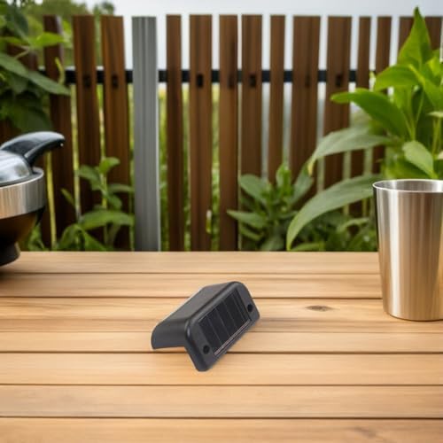 COHEALI 12pcs Solar Deck Lights LED Step Lights for Stairs Outdoor Waterproof Warm White Railing Fence for Patio Garden Pathway - Image 5