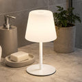 Shower Lamp Rechargeable Waterproof Lamp, Cordless Table Lamp for Bathroom by Litluzecozy