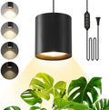 Hanging Grow Lights for Indoor Plants with Timer, 24W 3600K Full Spectrum by Airseafar