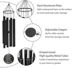 Personalized Wind Chimes, Sympathy Gifts, Custom Photo Wind Chime for Loss of Loved Dad/Mom/Lover, in Memory of Husband/Wife, 36inch Wind Chimes for Condolences - Image 4