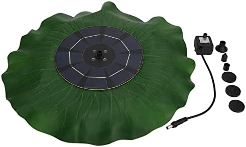 Solar Fountain, Floating Solar Water Fountain with 3 Nozzles for Outdoor Pool, Pond, Garden by Srliya