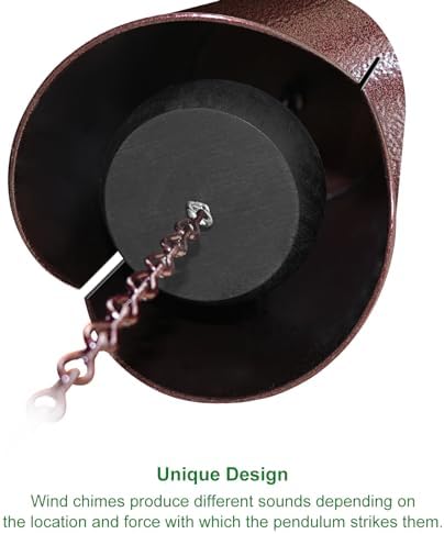 FengShui Wind Chimes with Auspicious Clouds,36 inch Copper Vein Large Wind Chimes for Outside Deep Tone,Deep Resonance Serenity Bell,Sympathy Gifts. - Image 3