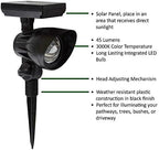 Hampton Bay NXT-SL-12 Solar Black Spot Light - Image 2