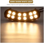 Outdoor IP65 Waterproof Tree Light, AC110V AC220V All-Weather Spotlight Warm White for Landscape Uplighting, Die Cast Aluminum LED Lamp for Garden and Yard(6 Lights) - Image 5