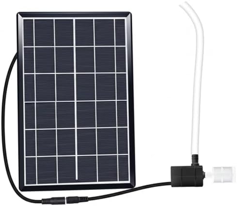 Solar Water Pump 12v With Solar Panel Efficient Powered Water Pump For Pond Circulation, Filtration, And Aeration, Submersible Fountain Kit For Garden, Bird Bath, Feature (9v 6w Panel + + Filter). by Unknown