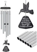Sympathy Wind Chimes for Outside Deep Tone, Memorial for Loss of Loved One Prime, Bereavement Condolence Remembrance Funeral Gifts for Grieving Friends Loss of Mother Father by Synhonty